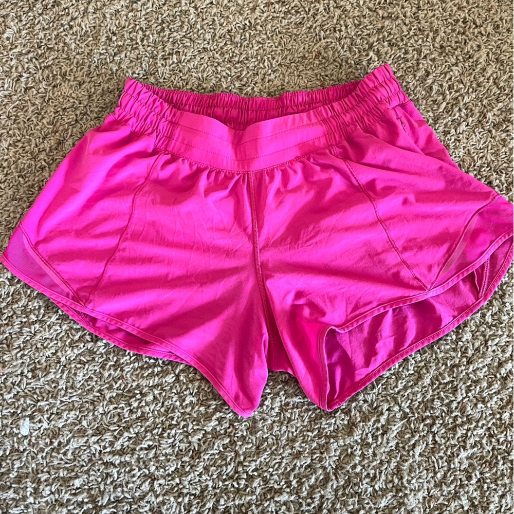 Hotty Hot Low-Rise Lined Short 2.5" Sonic Pink
